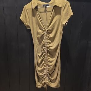 Forever 21 Beige Ribbed Top